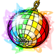 Rainbow Disco Ball