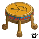Lost Desert Hieroglyphic Stool Lost Desert Hieroglyphic Stool