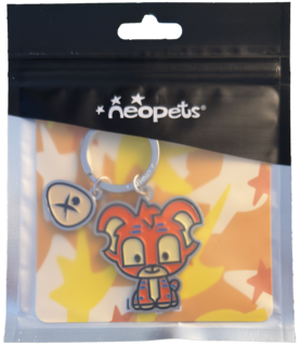 Fresh Threads Kougra Keychain