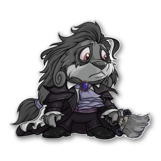 Ozzy 3D UV Printed Pin