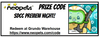 SDCC 2026 Preview Night Code Card