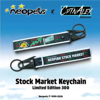 Neo York Stock Market Keychain Neo York Stock Market Keychain