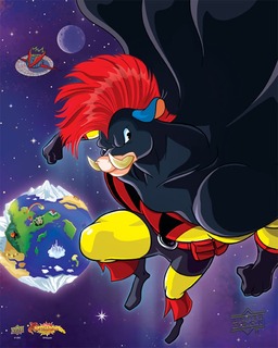 Judge Hog Legend Art Print Judge Hog Legend Art Print