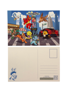 Neo York Postcard