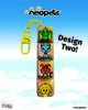 Neopets Rainbow Wonderland Fidget Keychain - Design Two