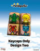 Neopets Rainbow Wonderland Keycaps - Design Two