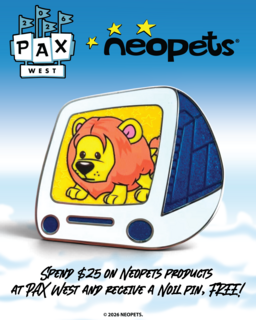 PAX West 2026 Noil Monitor Pin PAX West 2026 Noil Monitor Pin