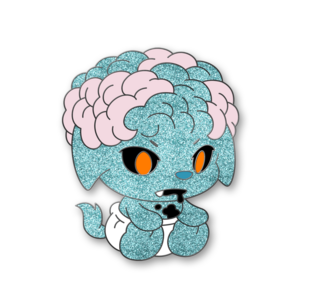 Mutant Baby Kacheek Pin
