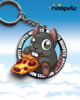 Neopets - Pizza Rat Meepit FLYT Badge Keychain