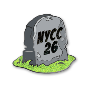 NYCC26 Tombstone Pin NYCC26 Tombstone Pin