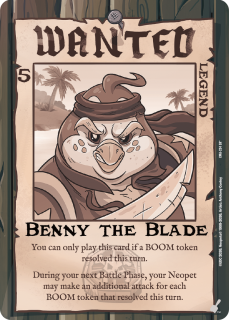 Benny the Blade (Alternate Art)
