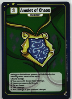Amulet of Chaos (Foil)