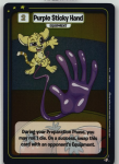 Purple Sticky Hand (Foil)