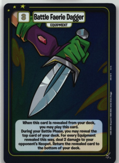 Battle Faerie Dagger (Foil)
