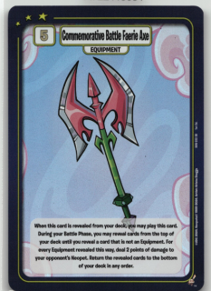 Commemorative Battle Faerie Axe