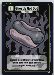 Ghostly Hot Dog (Foil)