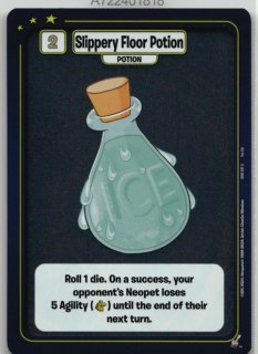Slippery Floor Potion (Foil)