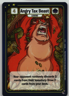 Angry Tax Beast (Flash Foil)