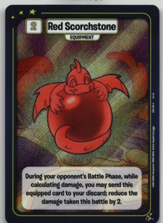 Red Scorchstone (Flash Foil) Red Scorchstone (Flash Foil)
