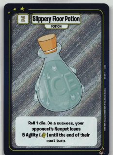 Slippery Floor Potion (Flash Foil)